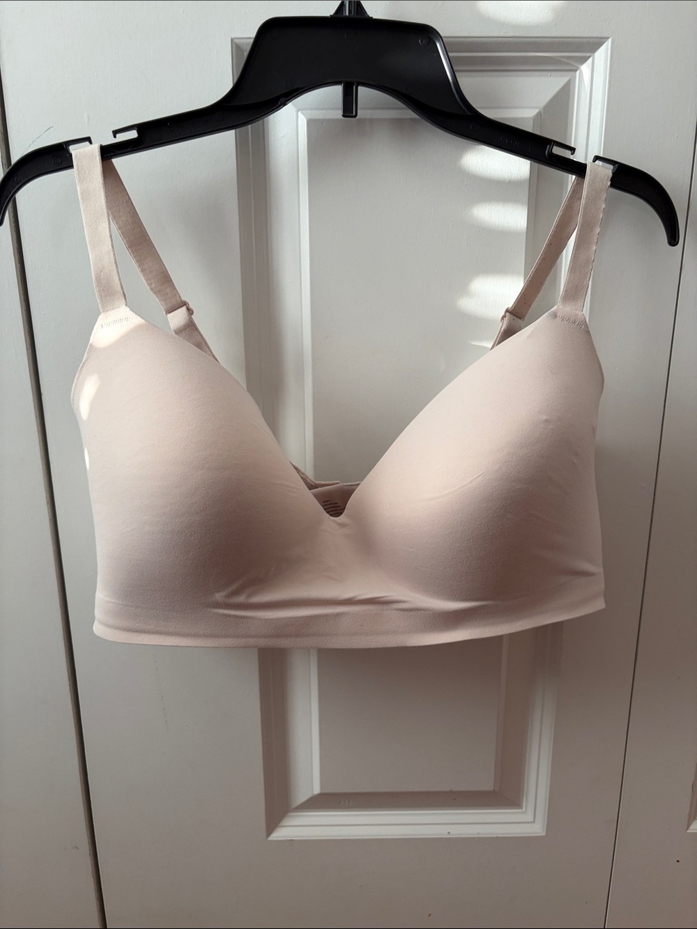 Soma Enbliss Wireless Seamless Light Blush Comfort Bra Size 40D